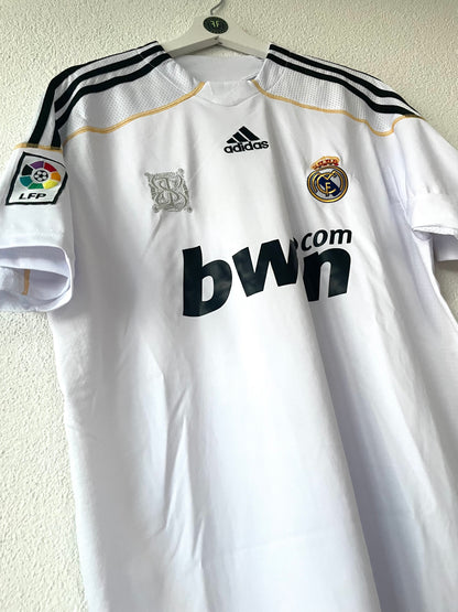 Real Madrid x Raul Gonzales Home Shirt 2009/2010 Size L