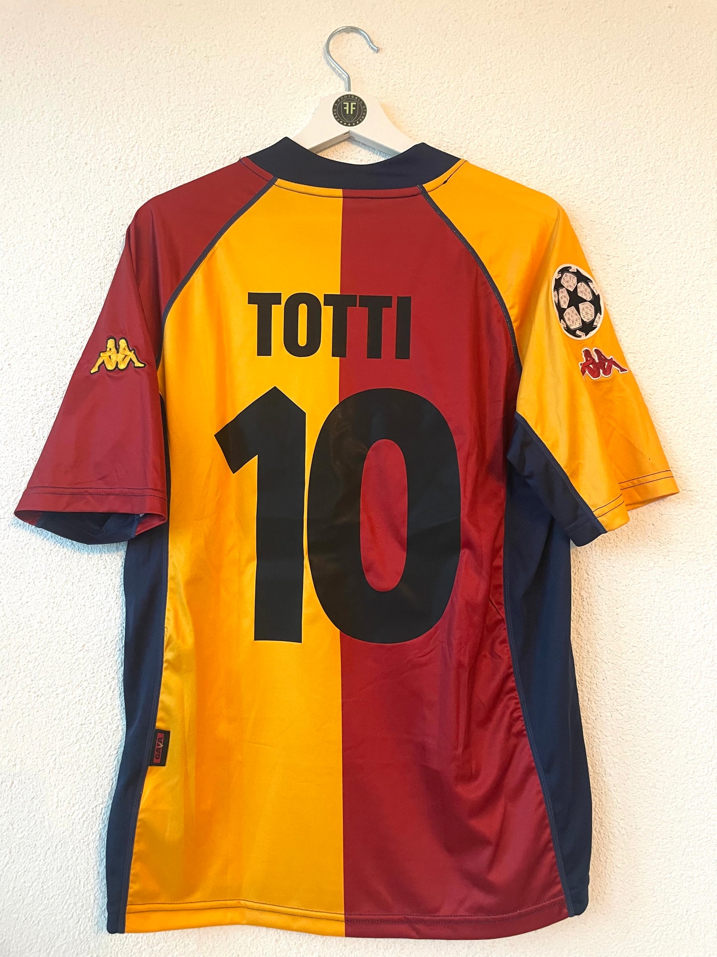 AS Roma x Francesco Totti Third Shirt (Original Kappa Remake) 2002/2003 Size M