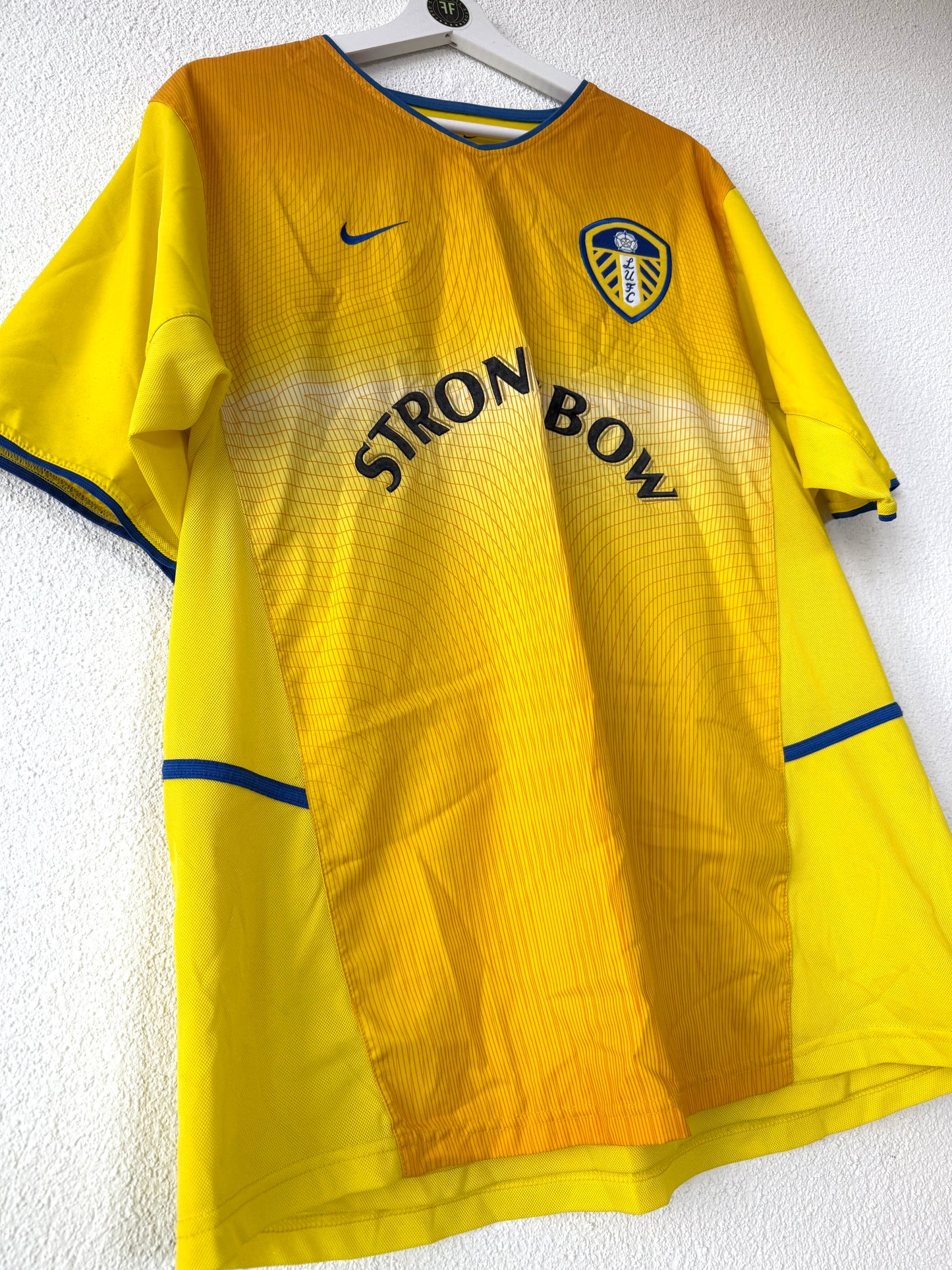 Leeds United Away Shirt 2002/2003 Size L