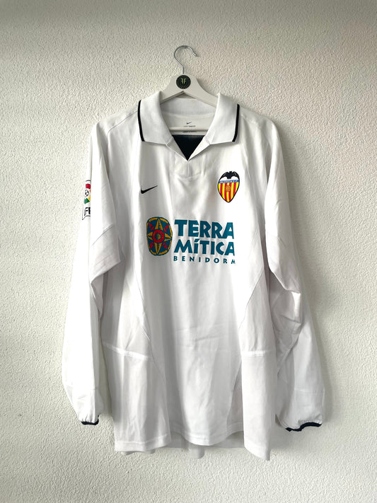 Valencia Home Shirt 2002/2003 Size L Player Issue (Nr. 11)