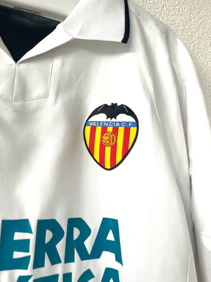 Valencia Home Shirt 2002/2003 Size L Player Issue (Nr. 11)