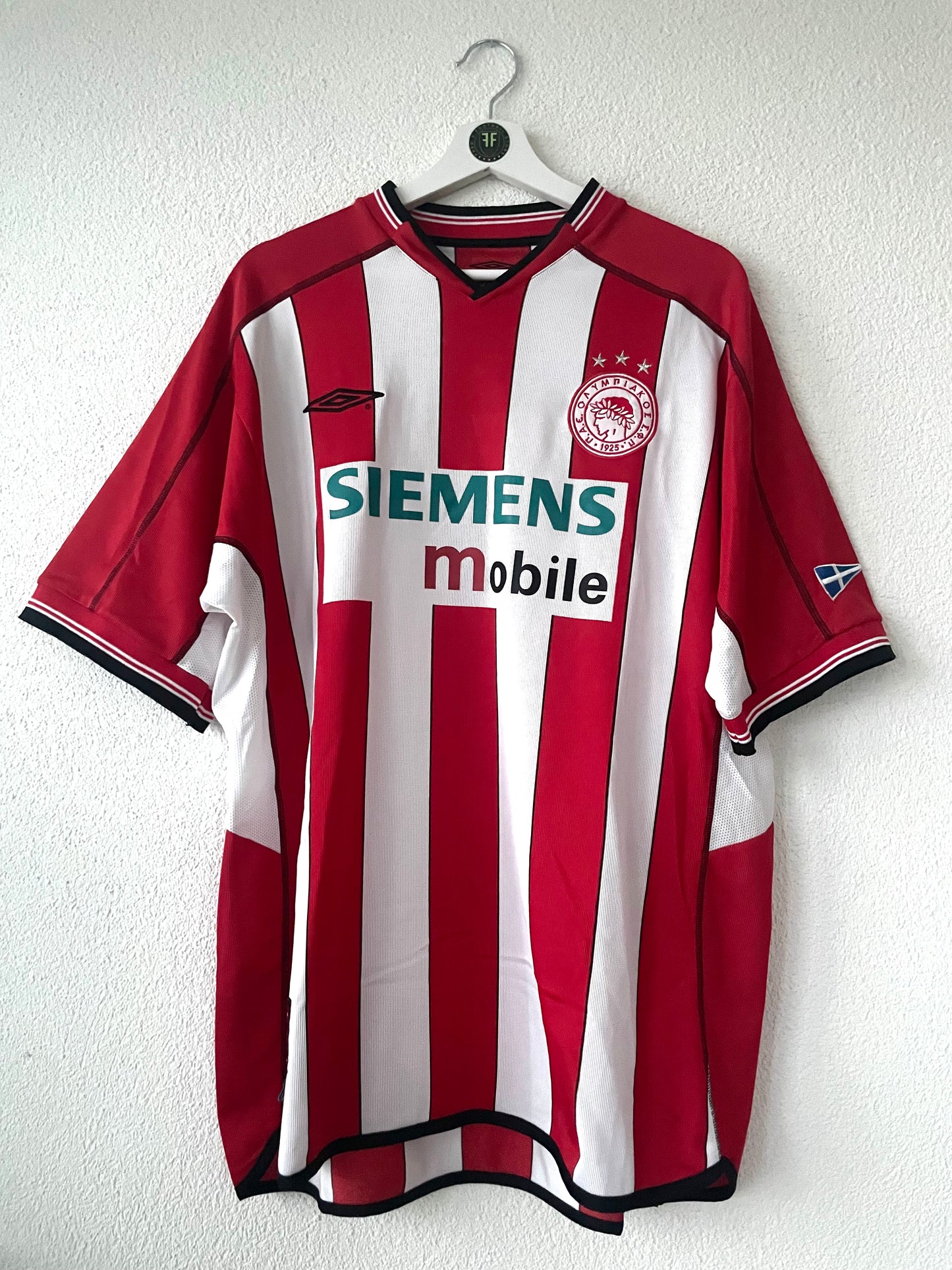 Olympiakos Home Shirt 2002/2003 Size L