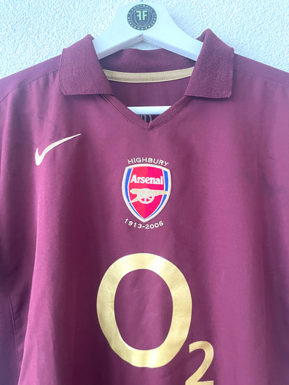 Arsenal Home Shirt 2005/2006 Size 176 (Kids)