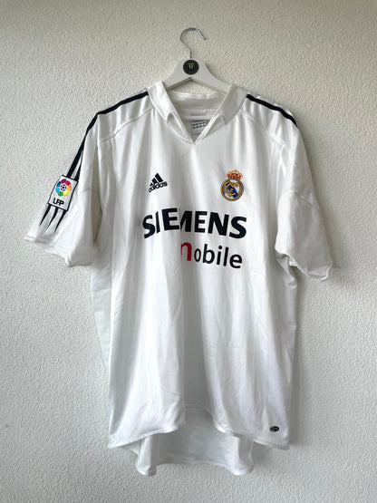 Real Madrid Home Shirt 2004/2005 Size L