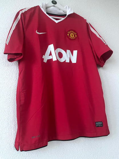 Manchester United Home Shirt 2010/2011 Size L