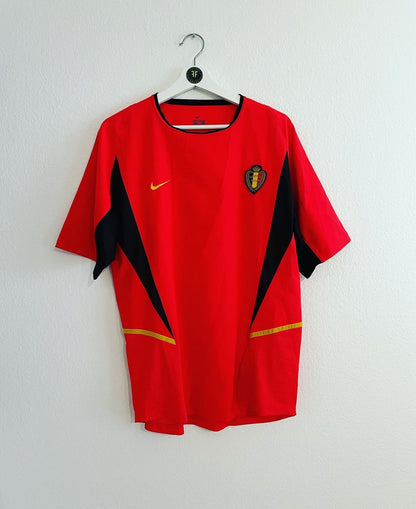 Belgien Home Shirt 2002/2003 Size M