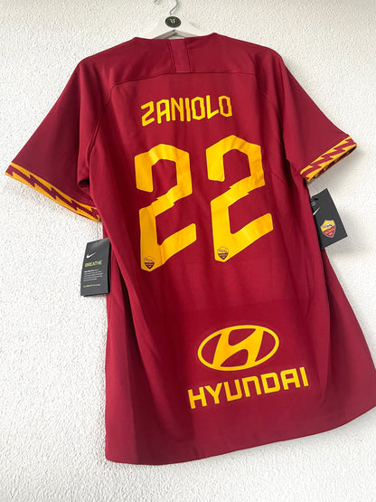 AS Roma x Nicolo Zaniolo Home Shirt 20219/2020 Size L