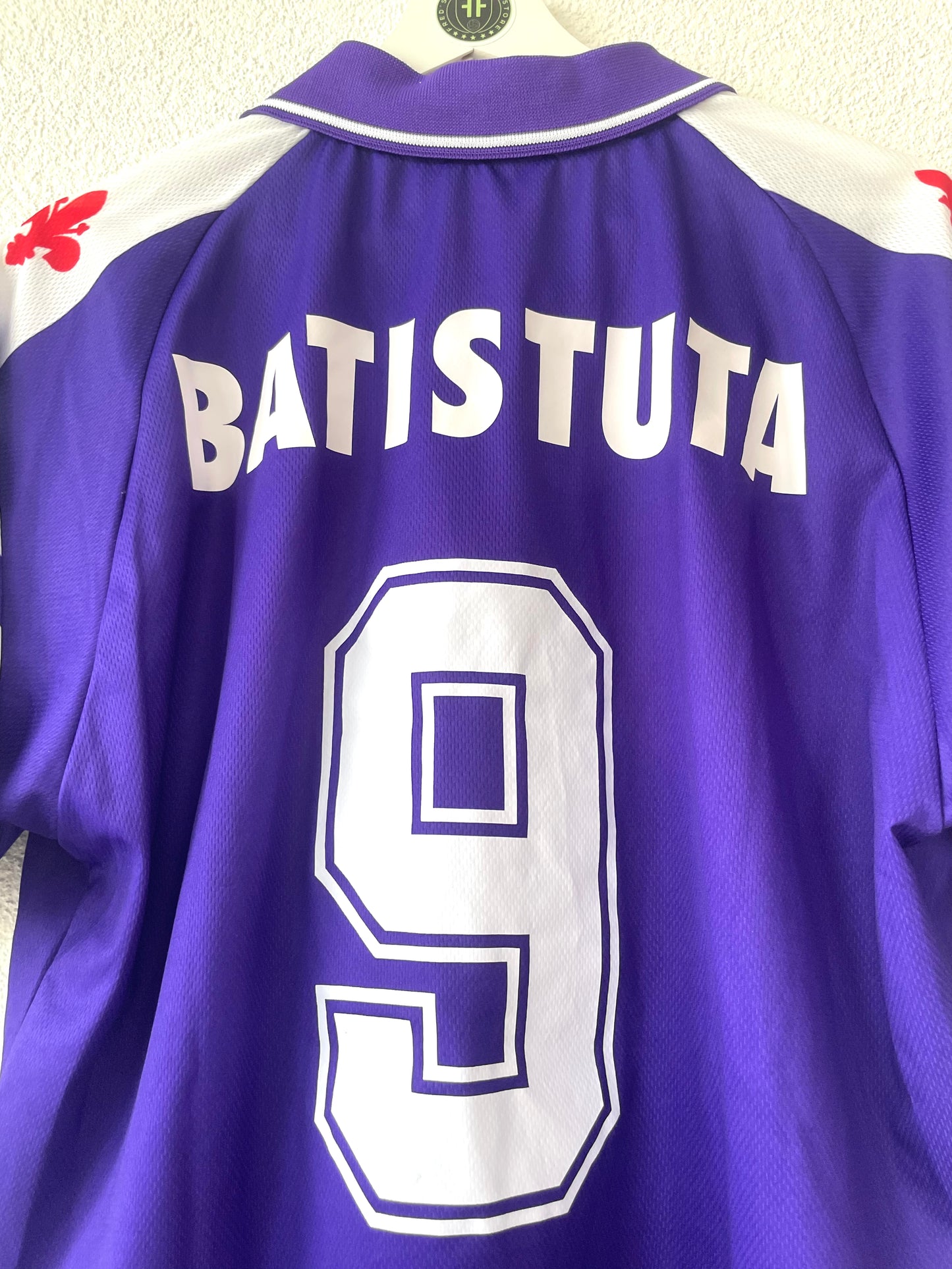 Fiorentina x Gabriel Batistuta Home Shirt 1998/1999 Size L