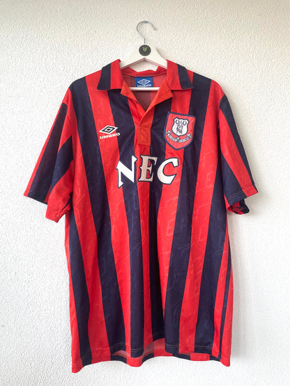 Everton Away Shirt 1992/1993 Size XL