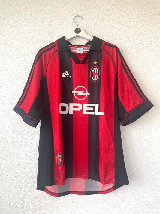 AC Milan Home Shirt 1998/1999 Size L