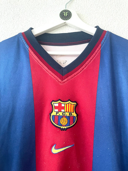 Barcelona Home Shirt 1997/1998 Size XL