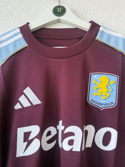Aston Villa Home Shirt 2025/2026 Size M
