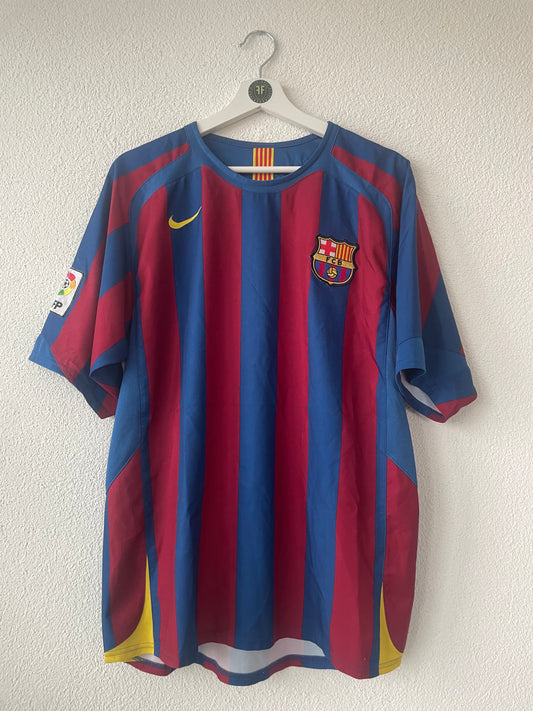 Barcelona Home Shirt 2005/2006 Size M