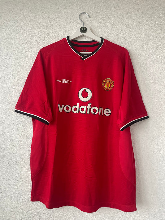 Manchester United Home Shirt 2001/2002 Size L