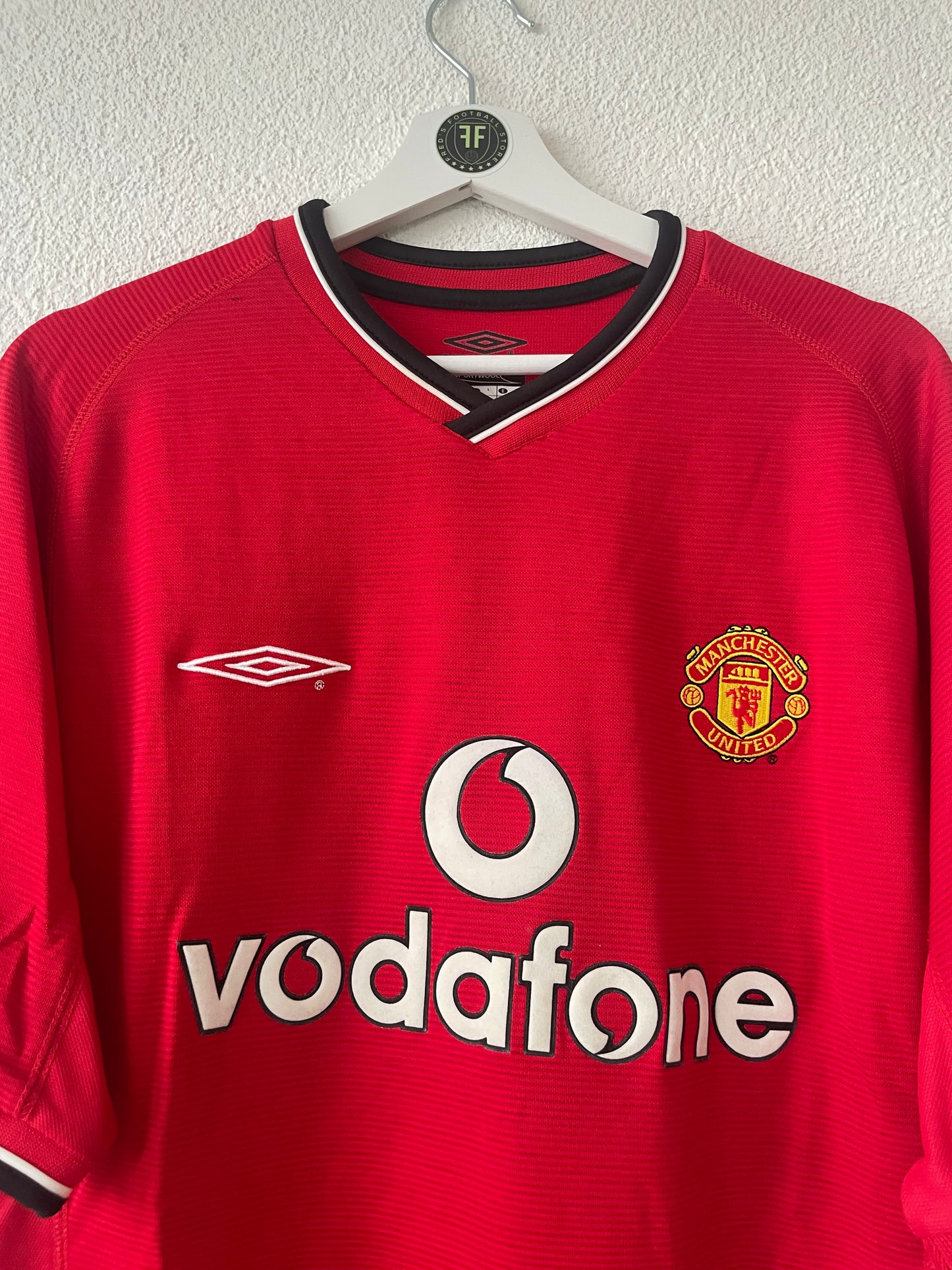 Manchester United Home Shirt 2001/2002 Size L