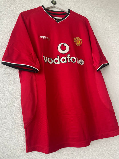 Manchester United Home Shirt 2001/2002 Size L