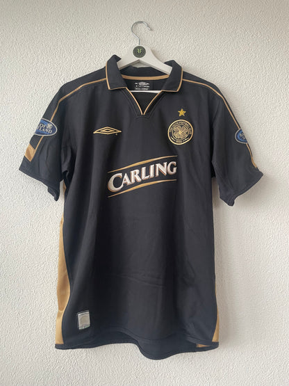 Celtic Glasgow x Henrik Larsson Away Shirt 2003/2004 Size L