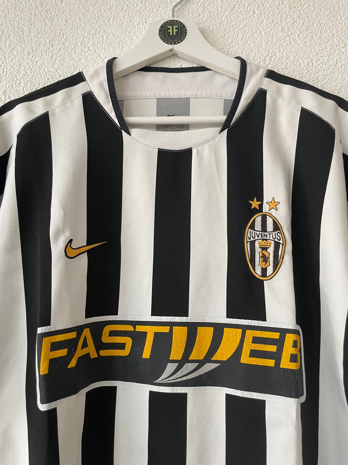 Juventus Home Shirt 2002/2003 Size L