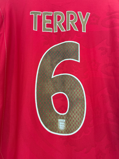 England x Terry Away Shirt 2006/2008 Size L