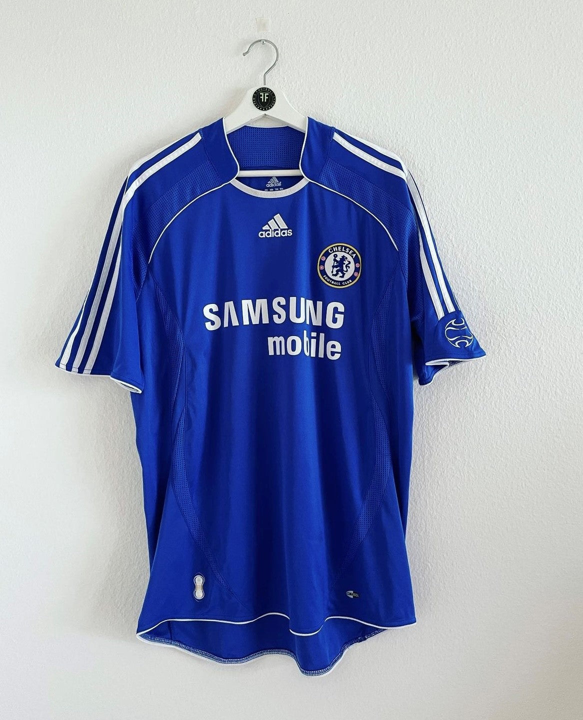 Chelsea x Joe Cole Home Shirt 2006/2007 Size L