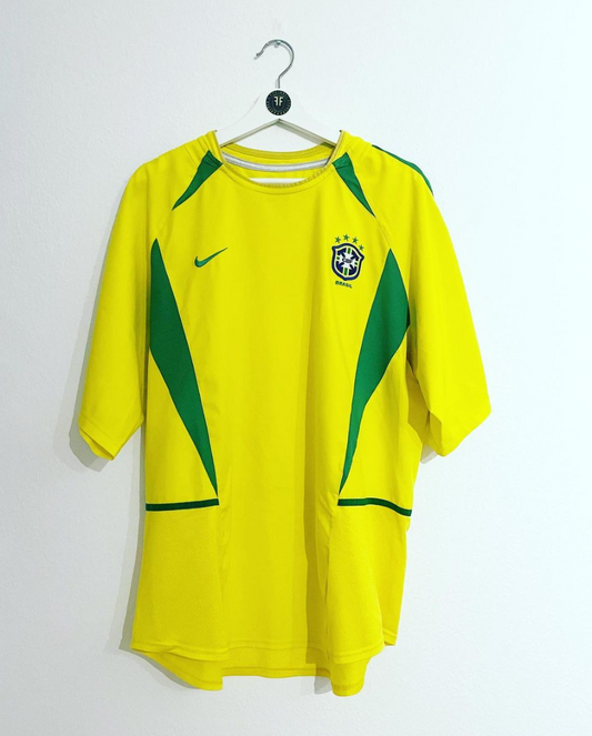 Brasilien Home Shirt 2002/2003 Size XL