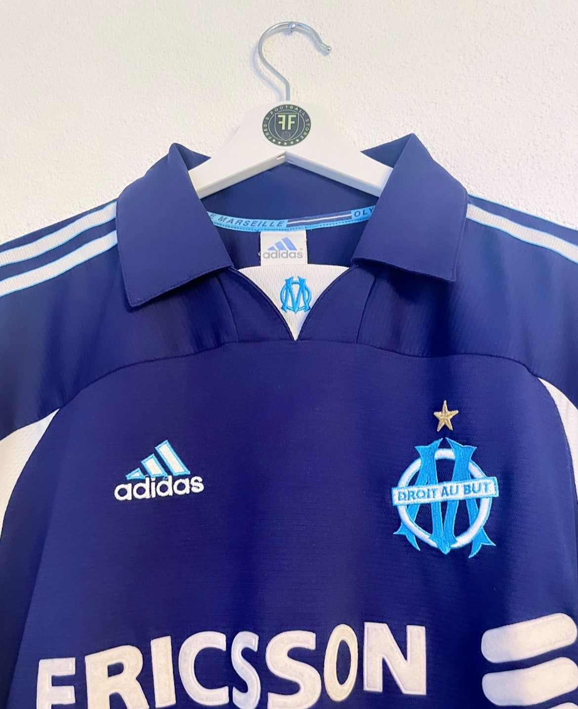 Olympique Marseille Away Shirt 2001/2002 Size M